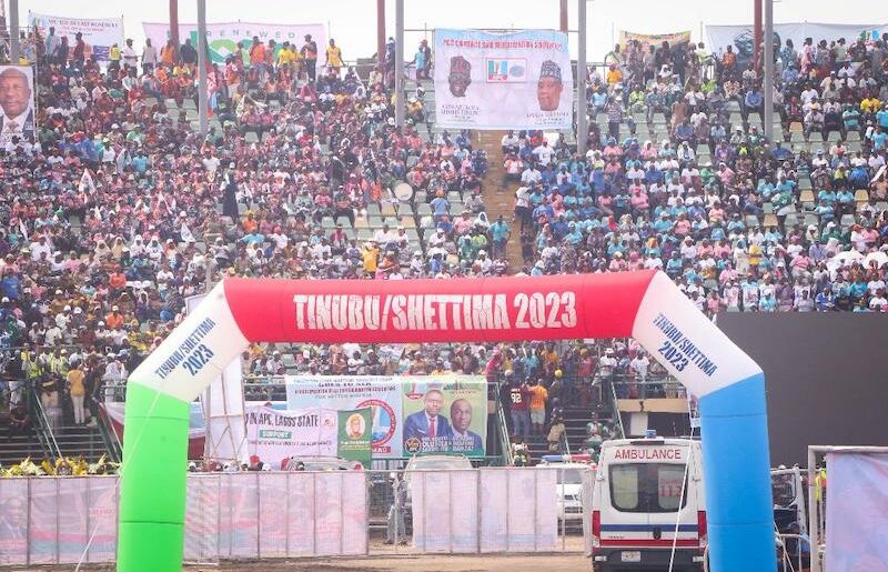 Teslim Balogun Stadium awaits Tinubu