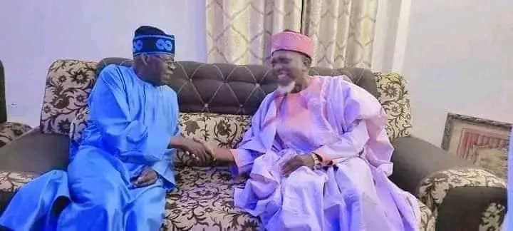 Tinubu visits popular Islamic cleric, Sheikh Sani Yahaya Jinjir in Jos on Monday