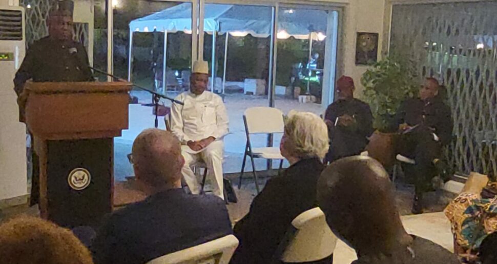 Shettima speaks at the round table with American firms