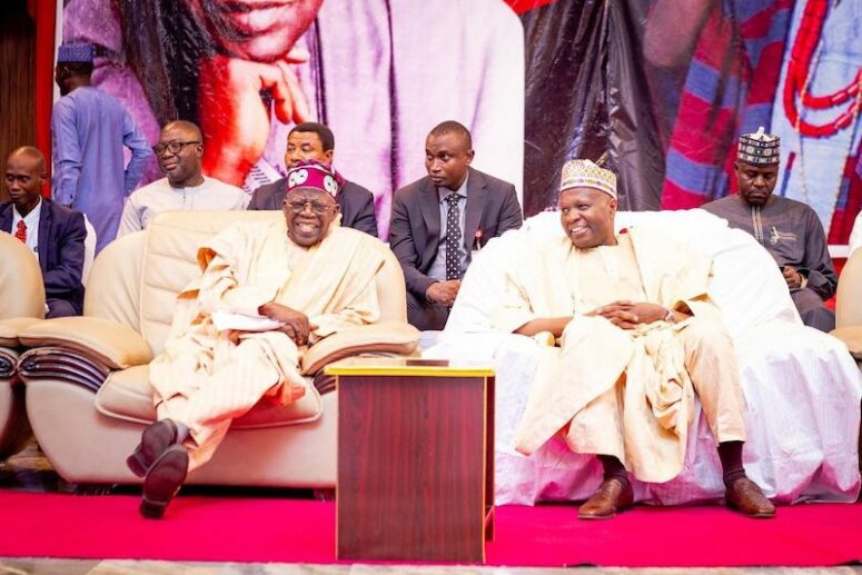 Governor Inuwa Yahaya and Tinubu