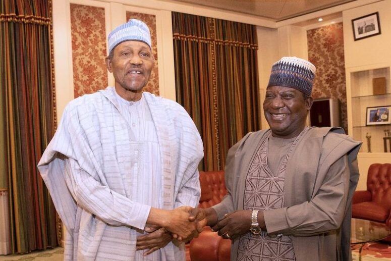 Buhari and Lalong on Thursday