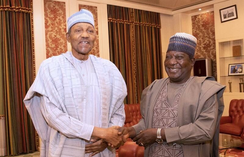 Buhari and Lalong on Thursday