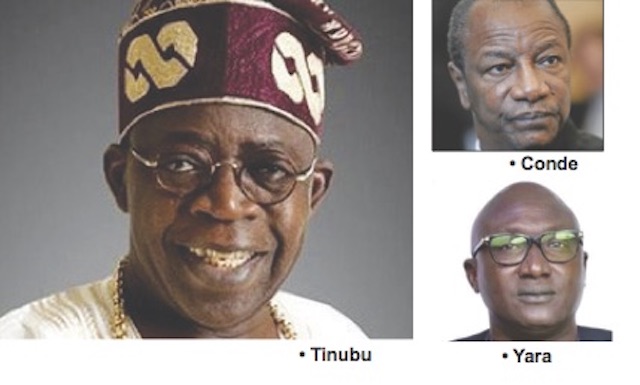 Tinubu, Alpha Conde, Amb. Yara