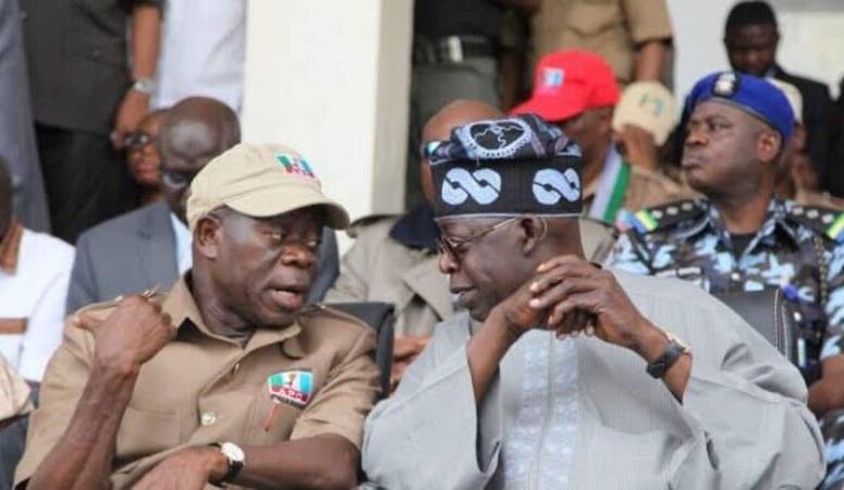 Tinubu and Oshiomhole