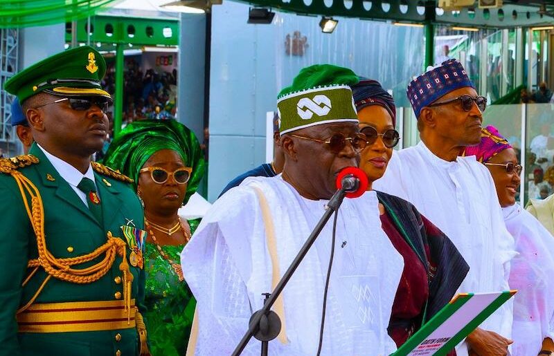 Tinubu takes the oath of office