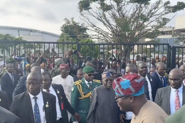 Tinubu in Lagos