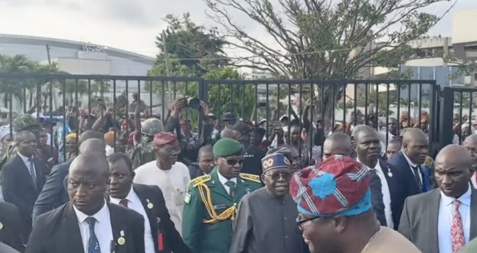 Tinubu in Lagos